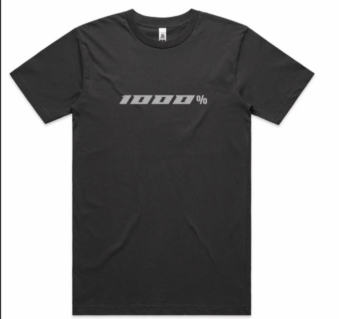 1000% Reflective Tee (Coal)